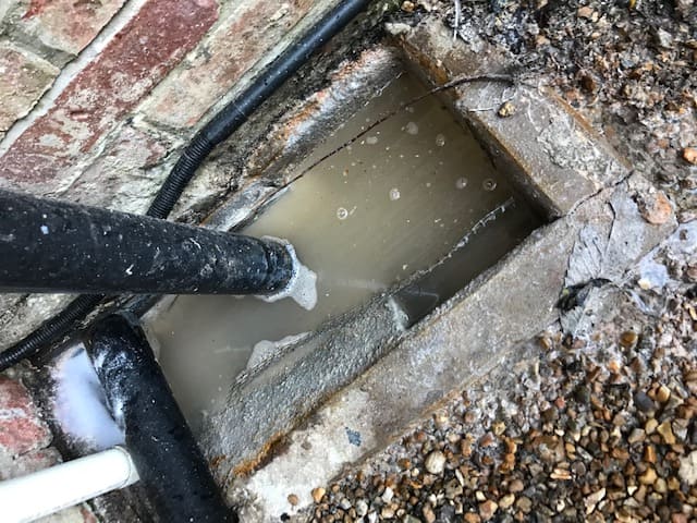 Blocked Drain Guildford - Before